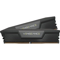 Corsair 32 GB DDR5-5600 (2x 16 GB) Kit werkgeheugen Zwart, CMK32GX5M2B5600C40, Vengeance, XMP