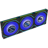 Lian Li UNI FAN SL-INF LCD FLEX 120 Reverse Wireless RGB case fans Zwart, 3 stuks, 120 x 124 x 28 mm, PWM