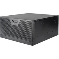 SilverStone RM51 rack behuizing Zwart | 5U | USB Type-C