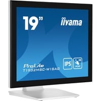 iiyama ProLite T1932MSC-W1SAG 19" touchscreen monitor Wit, Touch, VGA, HDMI, DisplayPort, Audio