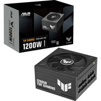 ASUS TUF Gaming Platinum modulaire 1200 watt voeding  Zwart, 1x 12V-2x6, 3x PCIe