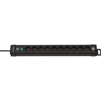Brennenstuhl Premium-Line 10-voudige stekkerdoos Zwart, 10x stekker