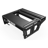 Trak Racer TR One universele pedaalmontage met hielsteun bevestiging Zwart