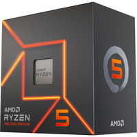 AMD Ryzen 5 7500, 3,7 GHz (5,0 GHz Turbo Boost) socket AM5 processor Unlocked, Wraith Stealth, Boxed