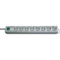Brennenstuhl Primera-Line stekkerdoos stekkerdoos Zilver, Bulk