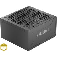 Corsair RM750x Shift, 750 Watt voeding Zwart, 1x 12V-2x6, 2x PCIe, Kabel-Management