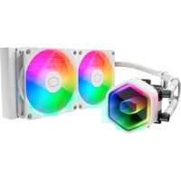 Cooler Master MasterLiquid 240 Core II ARGB White waterkoeling Wit, 4-pins PWM fan-connector