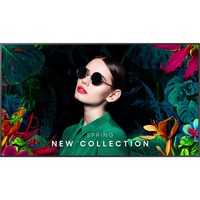 Samsung QM55C 54.6" 4K Ultra HD Public Display Zwart, 3x HDMI, 1x DisplayPort, USB-A