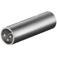 goobay XLR (male) adapter Zilver