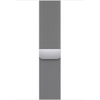 Apple Zilverkleurig Milanees bandje (45 mm) armband Zilver