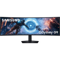SAMSUNG Odyssey G9 G91F 49" UltraWide gaming monitor Zwart, 144 Hz, HDMI, DisplayPort, USB, AMD FreeSync