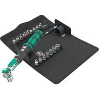 Wera Safe-Torque A 1 SHK Set 1 draaimomentsleutel Zwart/groen, 1/4" vierkant, 2-12 Nm, 20‑delig