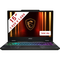 MSI Cyborg 15 (B13WEKG-877BE) 15.6"  gaming laptop Zwart | Core i7-13620H | RTX 5050 | 16 GB | 512 GB SSD | 144 Hz