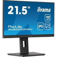 iiyama ProLite XUB2293HSU-B6 21.5" monitor Zwart, 100Hz, HDMI, DisplayPort, USB, Audio, AMD Free-Sync