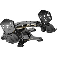 MOZA MRP Rudder Pedals Zwart/zilver