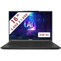 MSI Stealth A16 AI+ (A3XWHG-012BE) 16" Copilot+ gaming laptop Zwart | Ryzen AI 9 HX 370 | RTX 5070 Ti | 32 GB | 2 TB SSD | 240 Hz