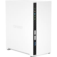 QNAP TS-233 nas Wit, 2x USB 2.0, USB-A 3.2 (5 Gbit/s), LAN