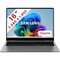 SAMSUNG Galaxy Book5 Pro 360 (NP960QHA-KG1BE) 16"  Copilot+ 2-in-1 laptop Grijs | Core Ultra 7 256V | Arc Graphics 140V | 16 GB | 1 TB SSD