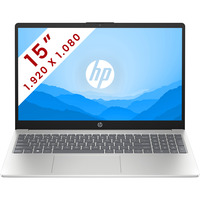 HP OmniBook 3 (fc0128nb) 15.6"  laptop Zilver | Ryzen 5 7430U | Radeon Graphics | 16 GB | 512 GB SSD