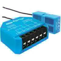 Shelly 2L Gen3 slimme 2-kanaals schakelaar Blauw