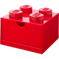 Room Copenhagen LEGO Brick Drawer 4 Rood opbergdoos Rood