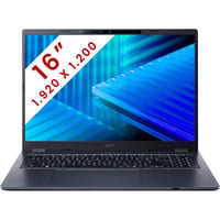 Acer TravelMate P4 16 (TMP416-54-TCO-74N9) 16"  laptop Blauw | Core Ultra 7 255U | Intel Graphics | 16 GB | 512 GB SSD