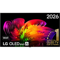 LG OLED evo AI W6 True Wireless (OLED83W69LA) 83" Ultra HD OLED-tv Zwart, 4x HDMI, 2x USB, Bluetooth, LAN, WLAN, CI+, HDR10, Dolby Vision
