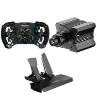 MOZA GS V2P GT + R12 V2 + SR-P bundel Zwart, Basis, stuur en pedalen