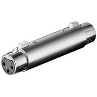 goobay XLR (female) adapter Zilver
