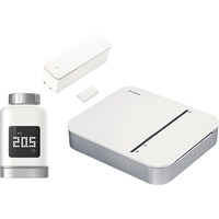 Bosch Smart Home Controller + Slimme radiatorknop II + Deur-/raamcontact II set Wit