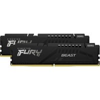 Kingston FURY Beast 32 GB DDR5-5600 (2x 16 GB) werkgeheugen Zwart, KF556C36BBEK2-32, XMP 3.0, EXPO