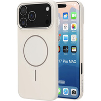 Mobiparts iPhone 17 Pro Max - Slim Line MagSafe Case telefoonhoesje Wit