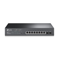 TP-Link Omada SG2210MP JetStream 10-poorts Gigabit Smart-switch Zwart, 8x PoE+, 2x Gigabit SFP
