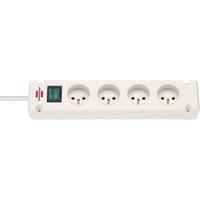 Brennenstuhl Bremounta 4-voudige stekkerdoos Wit, 4x stekker
