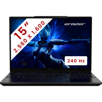 Erazer Major 15 X1 (MD62709) 15.3" gaming laptop Zwart | Core i9-14900HX | RTX 4070 | 32 GB | 2 TB SSD | 240 Hz
