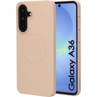 Mobiparts Samsung Galaxy A36 - Slim Line MagSafe Case telefoonhoesje Beige