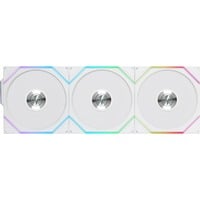Lian Li UNI FAN TL 120 Wireless Reverse Blade RGB case fans Wit, 3 stuks, 120 x 124 x 28 mm, PWM, Incl. controller