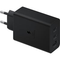 Samsung 65W Power Adapter Trio oplader Zwart, 2x USB-C, 1x USB-A