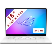 ASUS ROG Zephyrus G16 (GU605CR-QR111W) 16" gaming laptop Wit | Core Ultra 9 285H | RTX 5070 Ti | 32 GB | 1 TB SSD | 240 Hz
