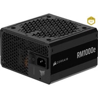 Corsair RM1000e (2025) modulaire 1000 watt voeding  Zwart, 2x 12V-2x6, 2x PCIe