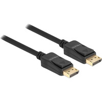 DeLOCK DisplayPort kabel Zwart, 10 meter, 4K