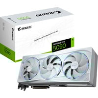 GIGABYTE GeForce RTX 5090 AORUS STEALTH ICE 32G grafische kaart 3x DisplayPort, 1x HDMI 2.1, DLSS 4