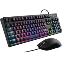 Sharkoon SKILLER SGB15 desktopset Zwart, BE lay-out (AZERTY), Rubberdome, 100%