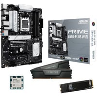 ALTERNATE Upgrade Kit PRIME B650-PLUS WIFI + Ryzen 5 7500X3D + 32 GB + 2 TB SSD Moederbord, CPU, Geheugen, SSD