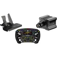 MOZA R12 V2 + FSR 2+ SR-P bundel Zwart, Basis, stuur en pedalen