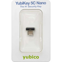 Yubico YubiKey 5C Nano security key Zwart