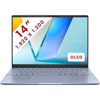 ASUS Vivobook S 14 (S5406SA-QD077W) 14"  Copilot+ laptop Blauwgrijs | Core Ultra 7 258V | Arc Graphics | 32 GB | 1 TB SSD