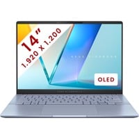 ASUS Vivobook S 14 (S5406SA-QD077W) 14"  laptop Blauwgrijs | Core Ultra 7 258V | Arc Graphics | 32 GB | 1 TB SSD