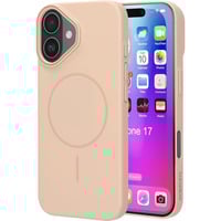 Mobiparts iPhone 17 - Slim Line MagSafe Case telefoonhoesje Beige