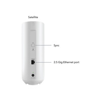Netgear Orbi 370 Serie Dual-Band WiFi 7-mazig uitbreidingssatelliet mesh router Wit